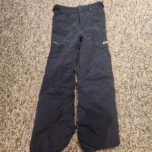 Black Burton Kids Snowpants